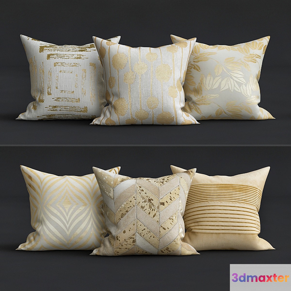 Decorative Pillows 3D Max