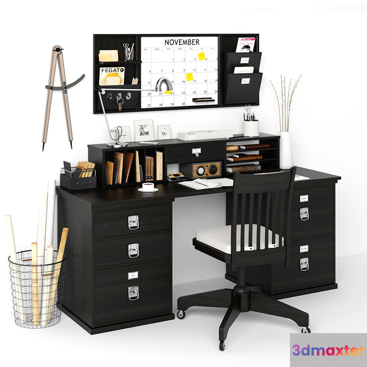 Bedford Rectangular Desk