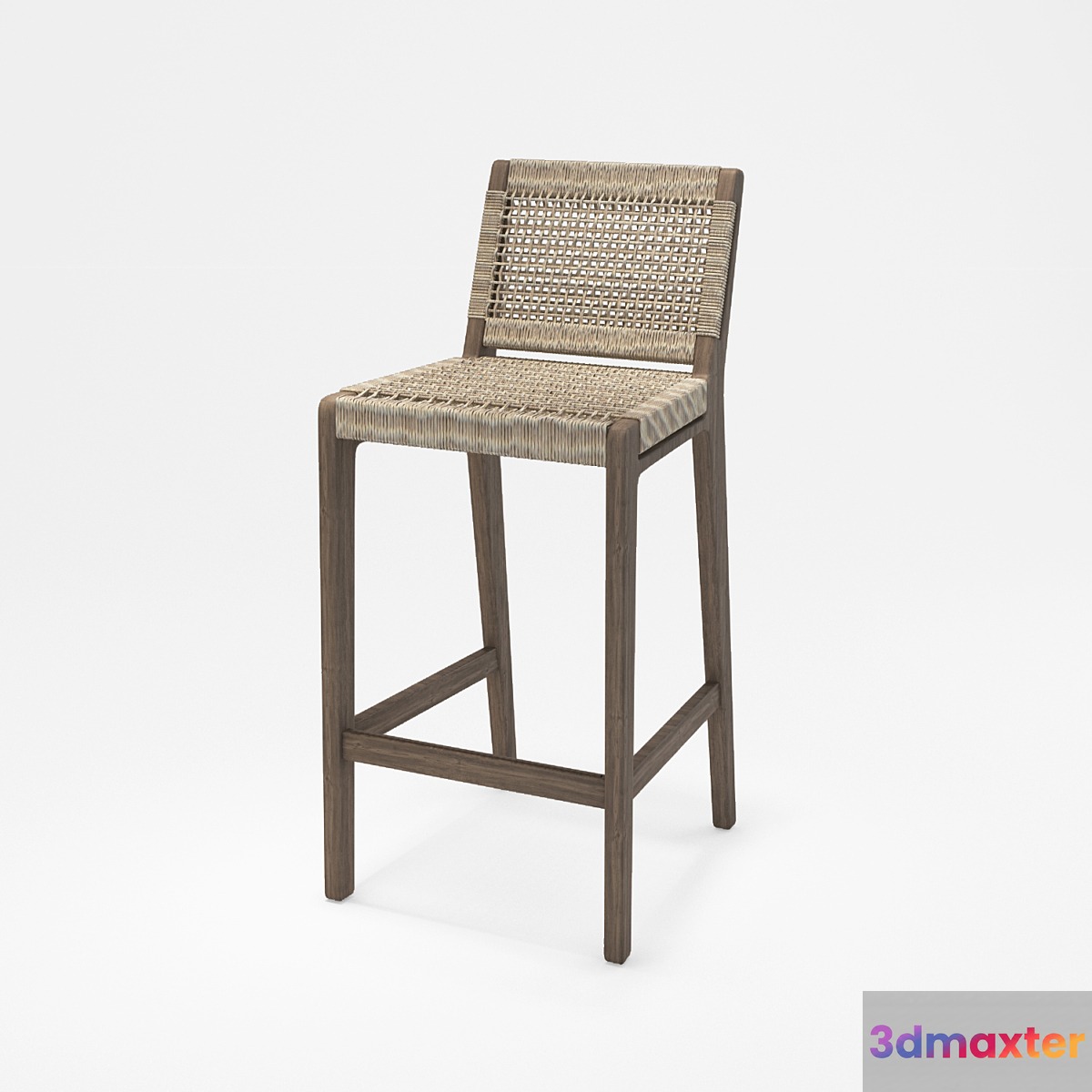 cauai barstool 3D Max