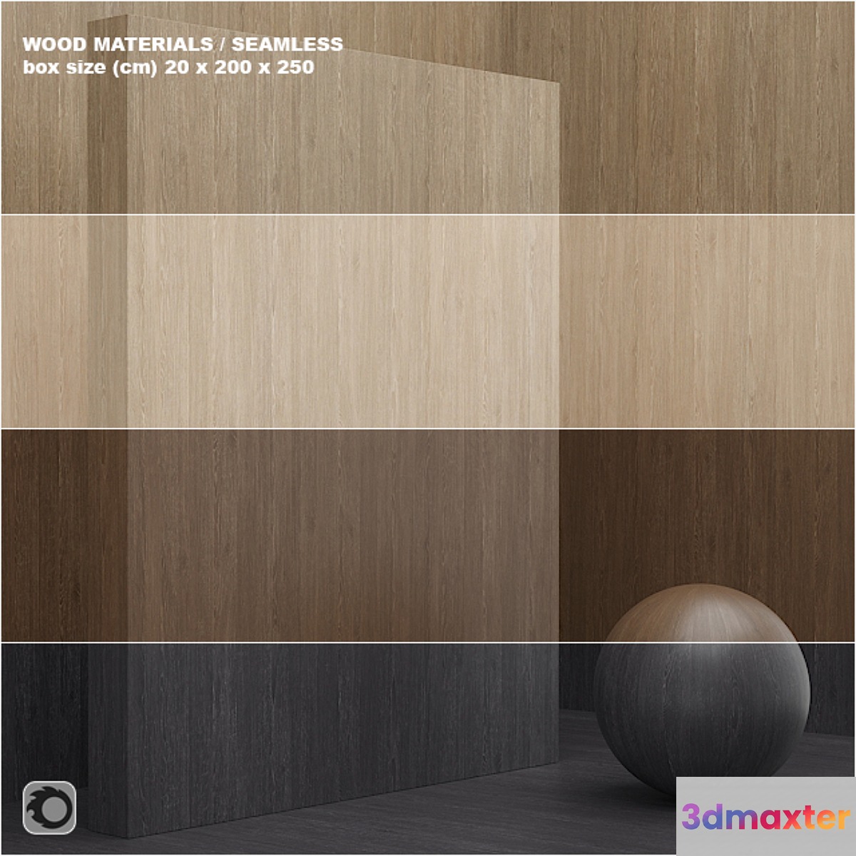 Material wood _ veneer (seamless) - set 21 3D Max