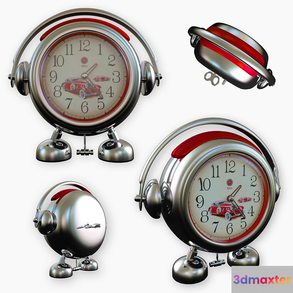Alarm clock - No.6 3D Max