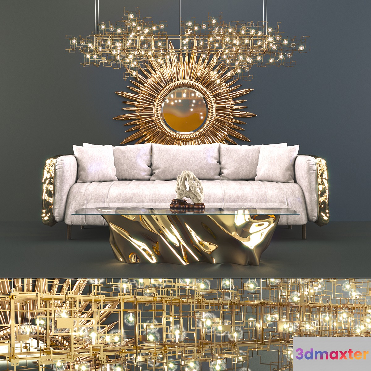 Boca do Lobo - Imperfectio sofa 3D Max