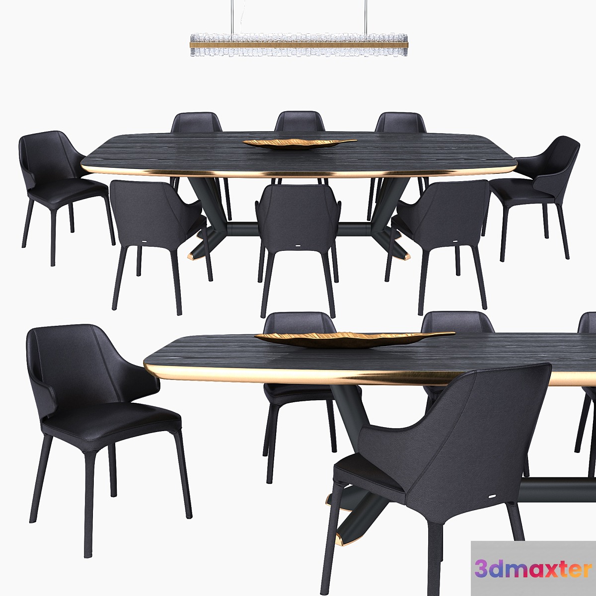 Cattelan italia dining set 3D Max