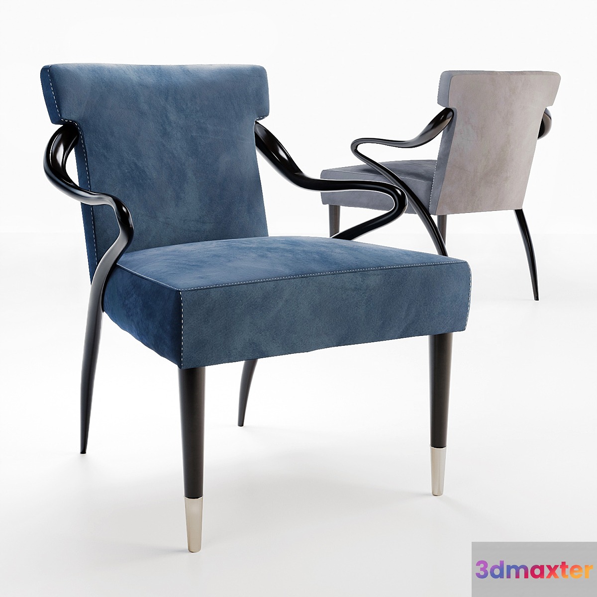 CARACOLE UPHOLSTERY SWOOSH CHAIR