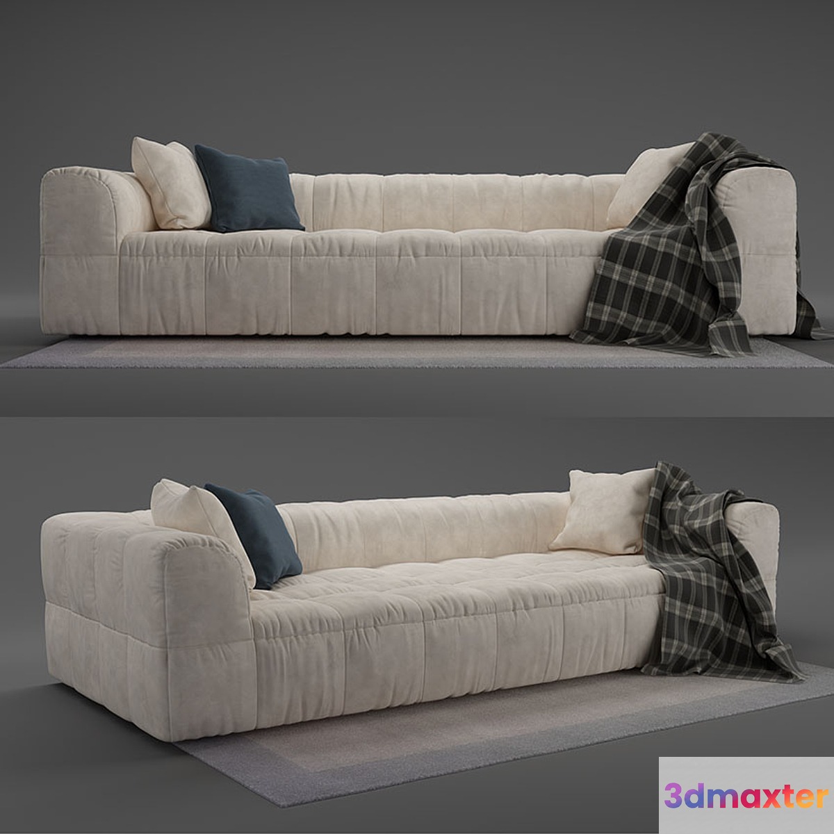 sofa Arflex STRIPS 3D Max