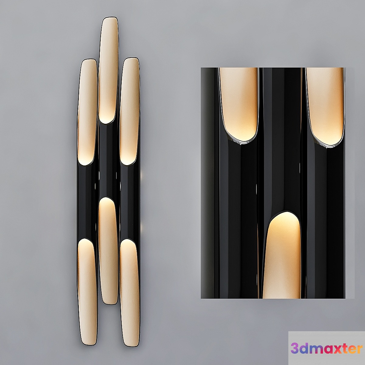 Delighfull Unique Sconce 3D Max