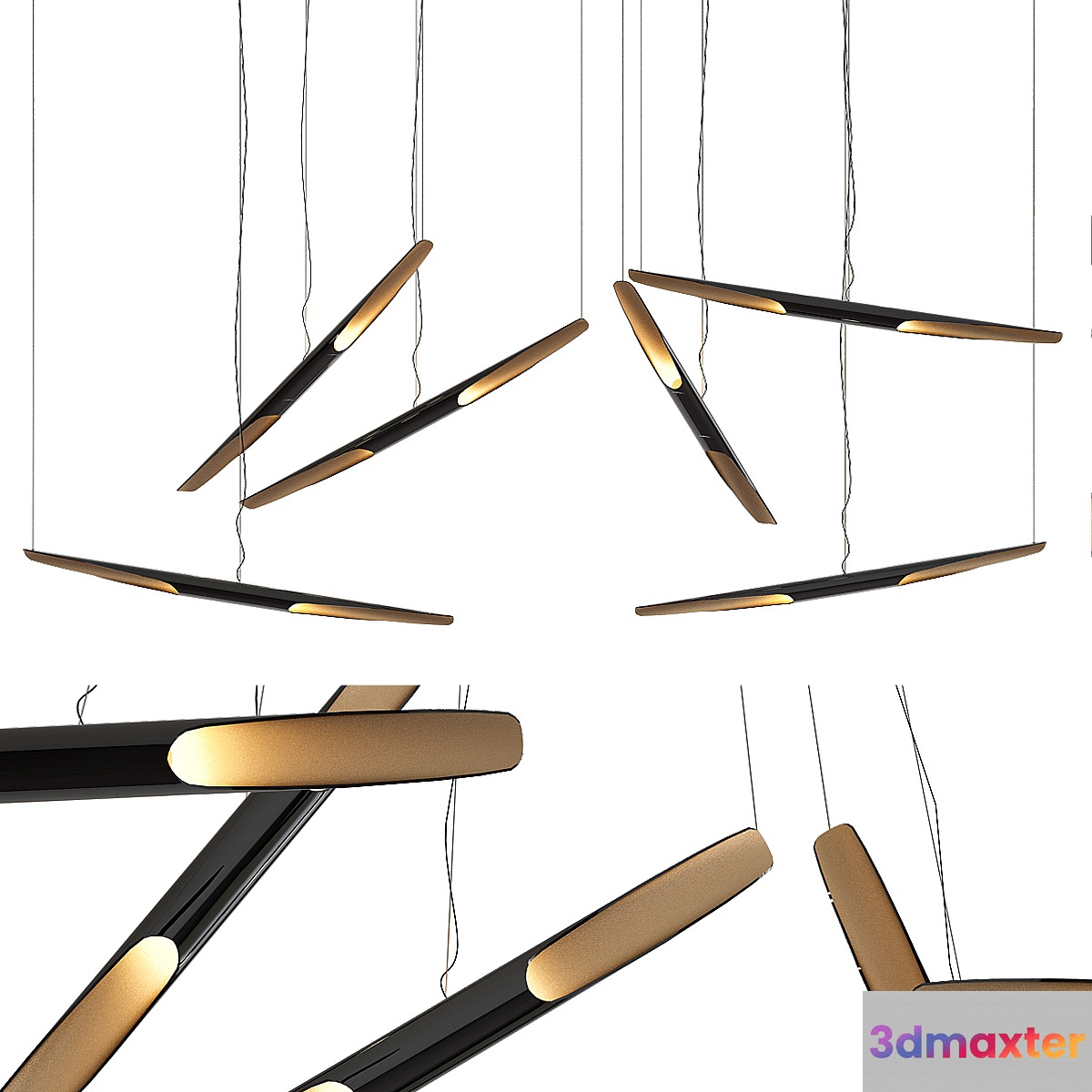 Delighfull Unique Pendant Lamp 3D Max