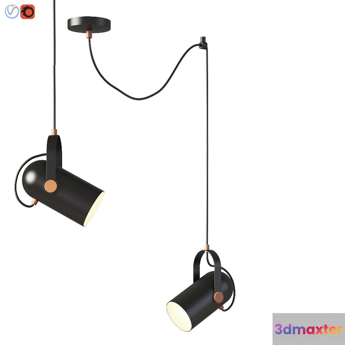 Fixture Favorite 2007-1P Ampolla 3D Max