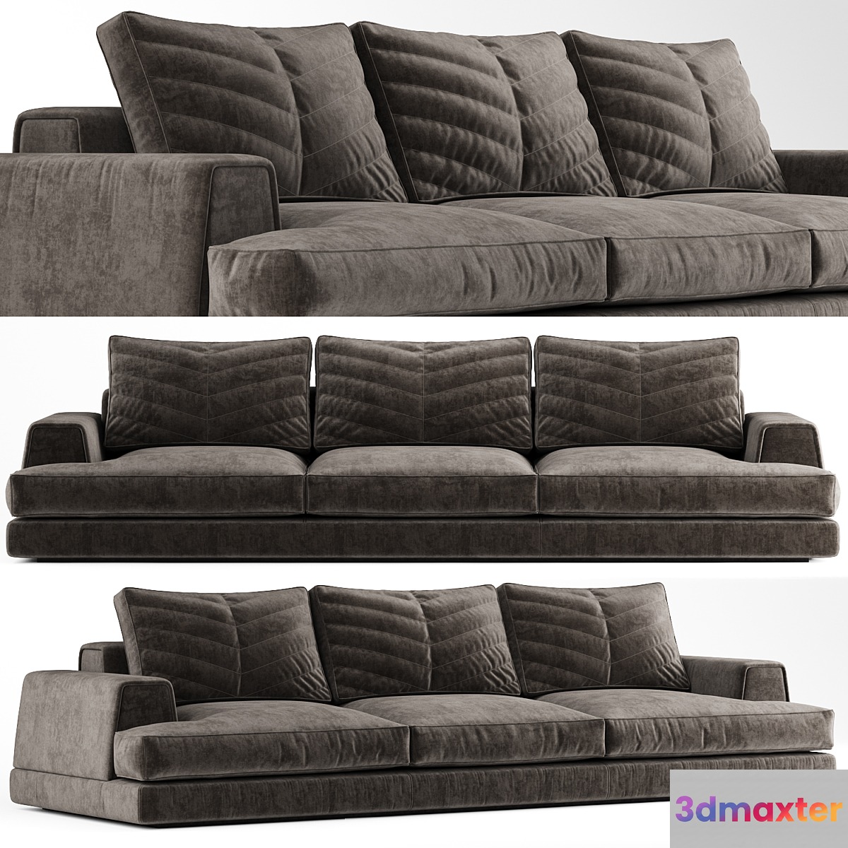 Xavier sofa - Visionnaire 3D Max