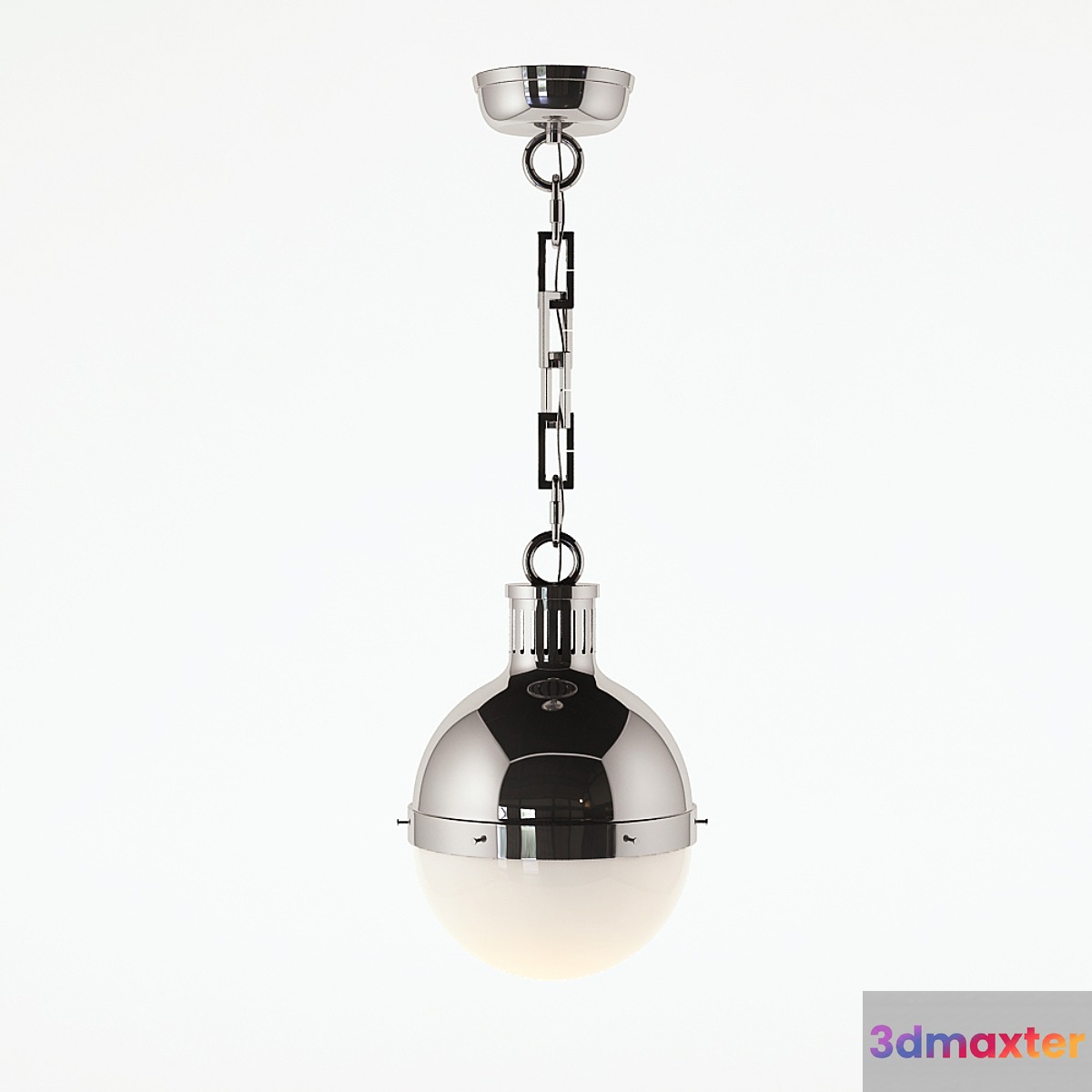 Thomas O'Brien Modern Hicks Small Pendant (Polished Nicke) 3D Max