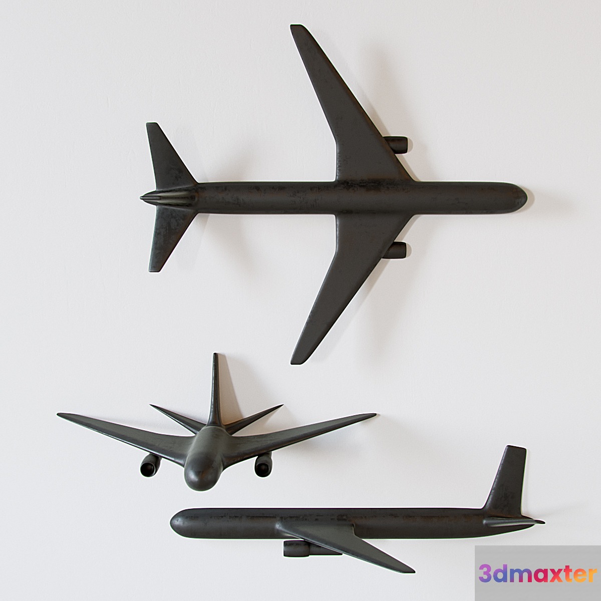 Potteryarn - Cast Plane Set 3D Max