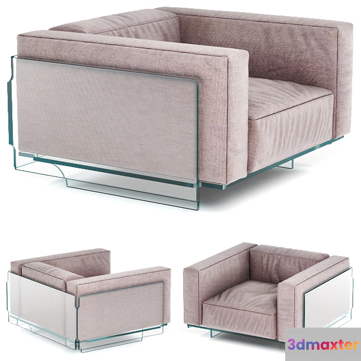 Glas Italia Crystal lounge