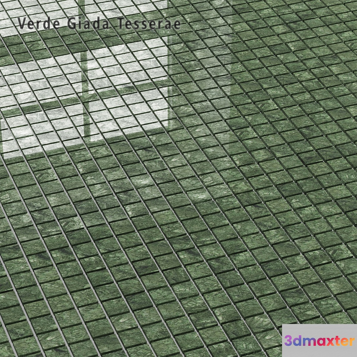 Tiles Sicis SiciStone Verde Giada Tesserae 3D Max