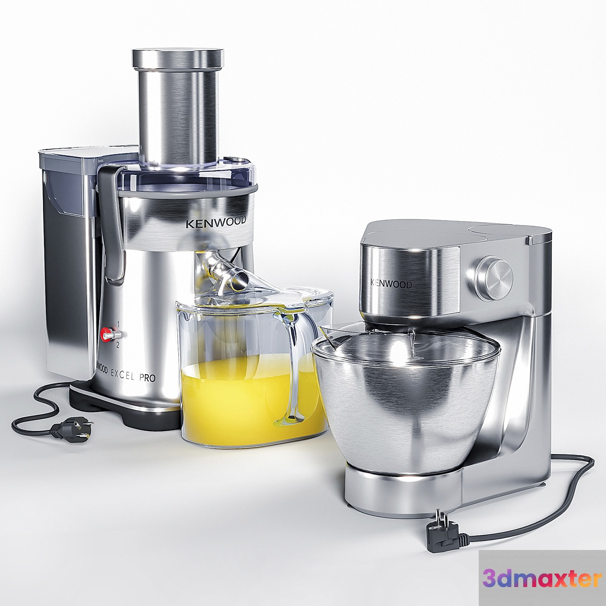 Kitchen appliances 2 3D Max