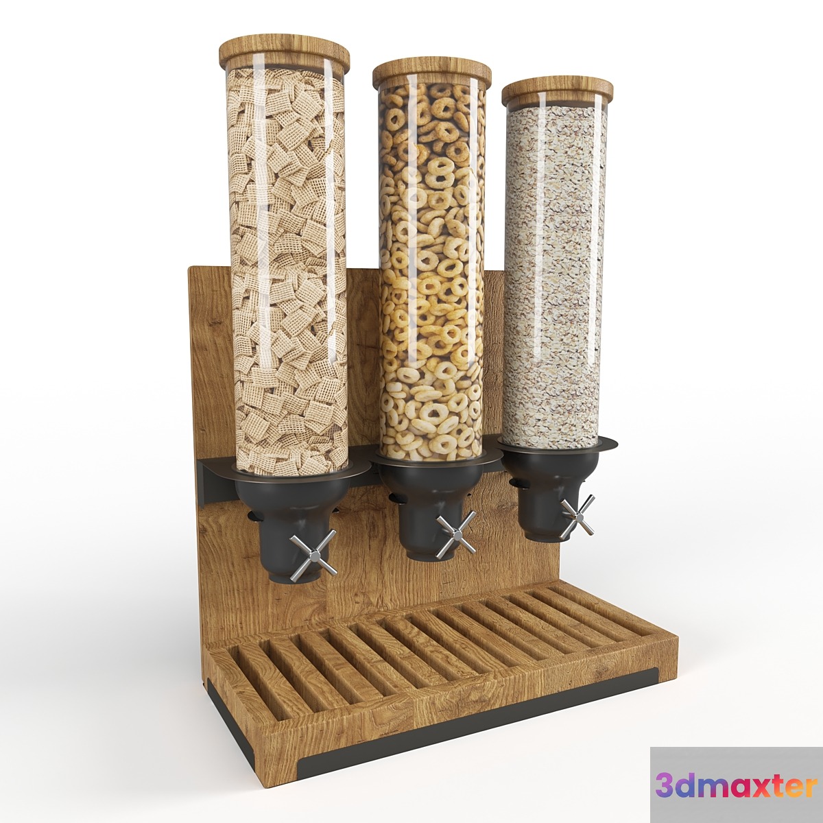 Cereal Dispencer Madera Cal-Mil 3D Max