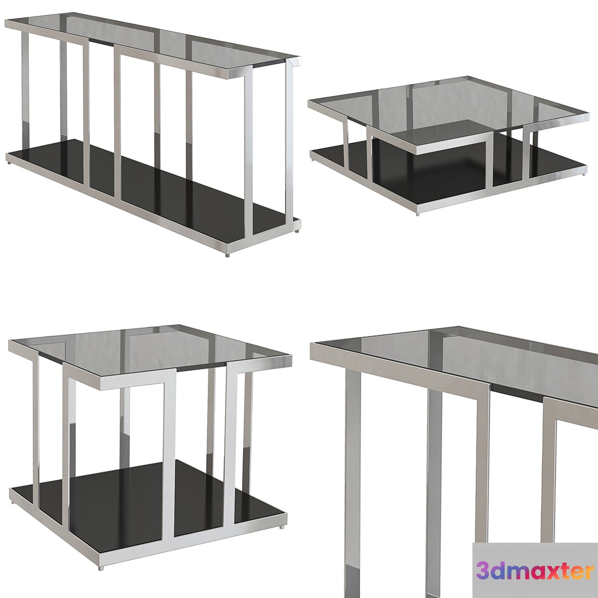 Tables Treasure Eichholtz Collections 3D Max