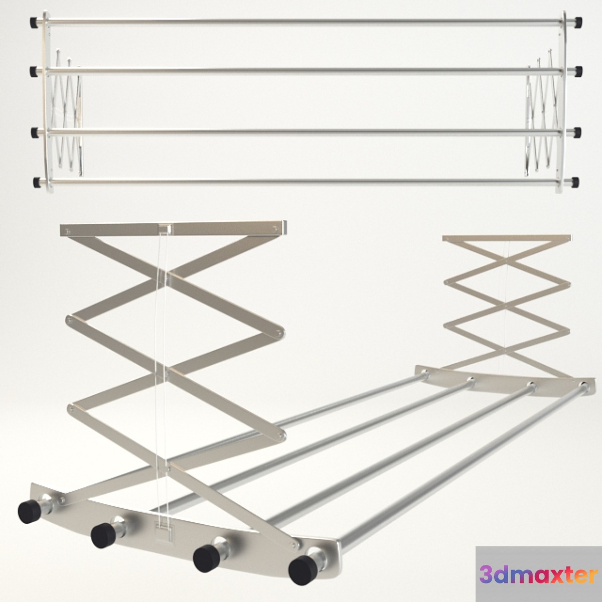 Ceiling light for clothes