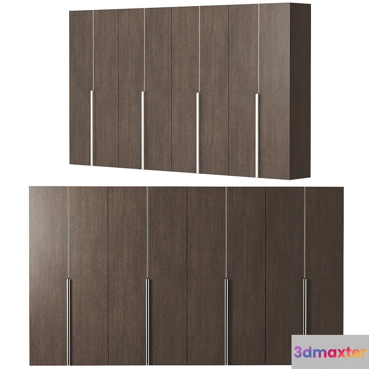 MILANO Wardrobe 3D Max