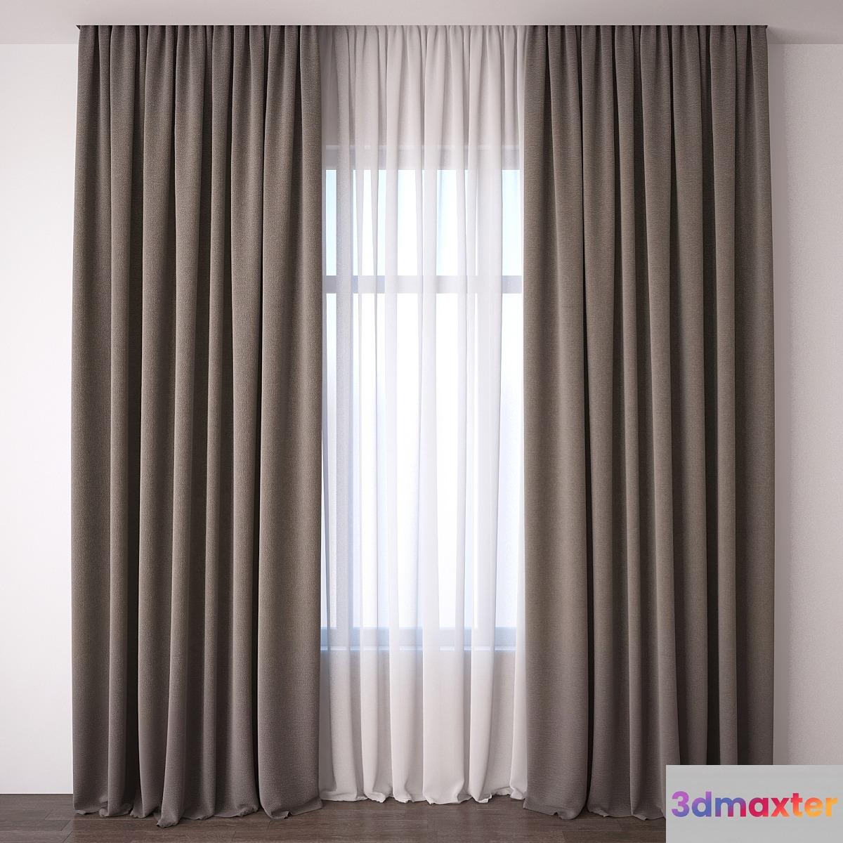 Curtain - No.25 3D Max