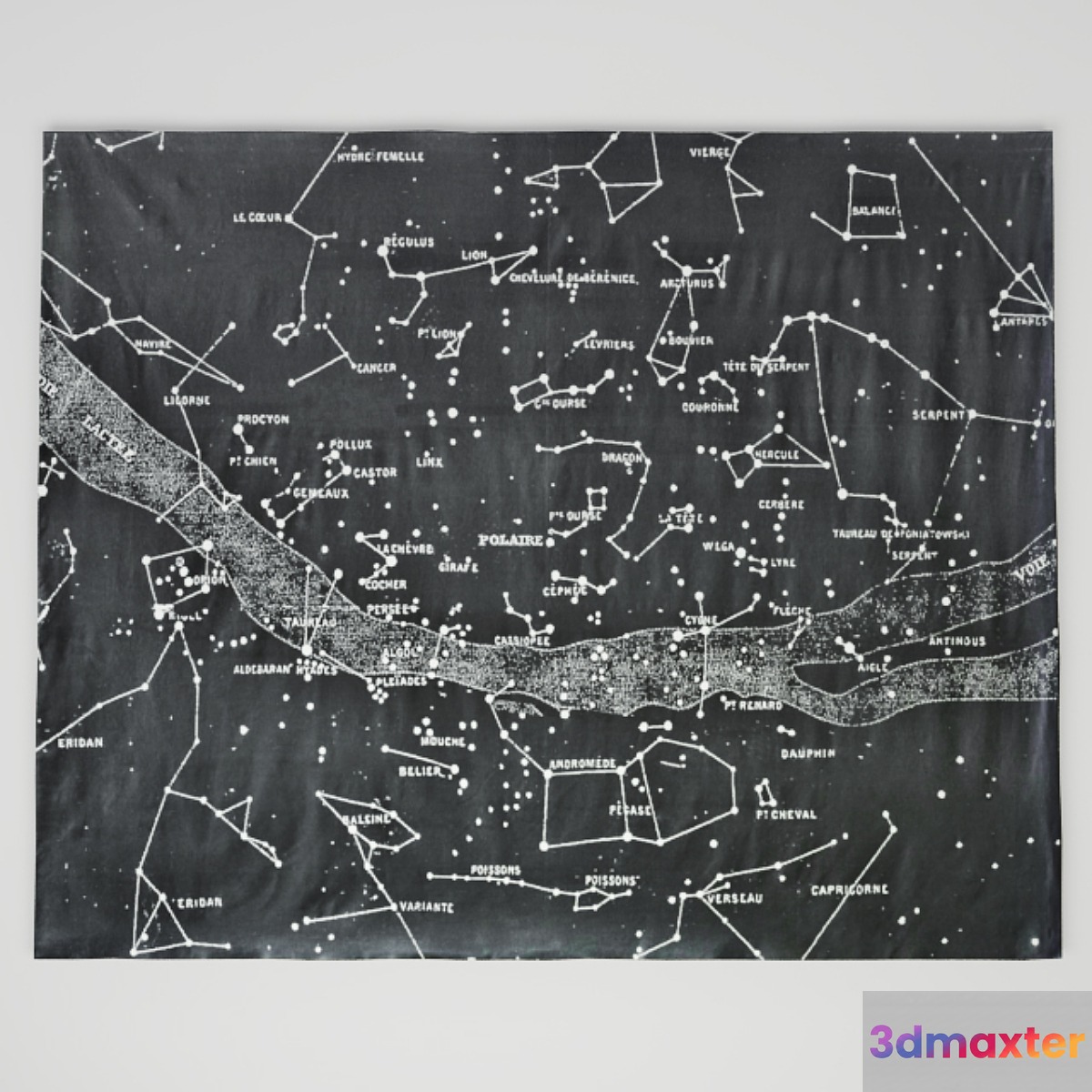 Starry Night Grand Canvas Wall Tapestry RH Baby
