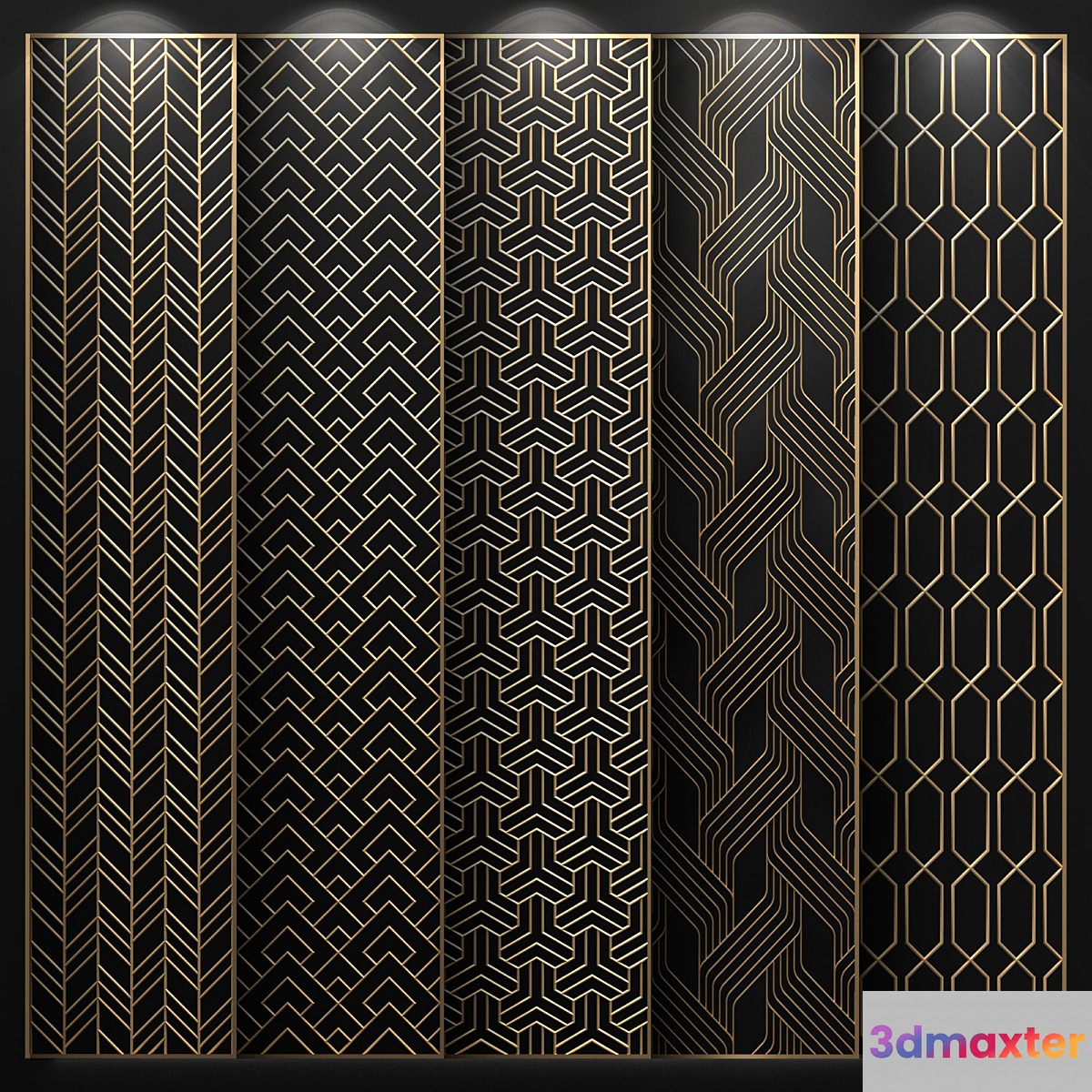 Decorative partition - No.9 3D Max