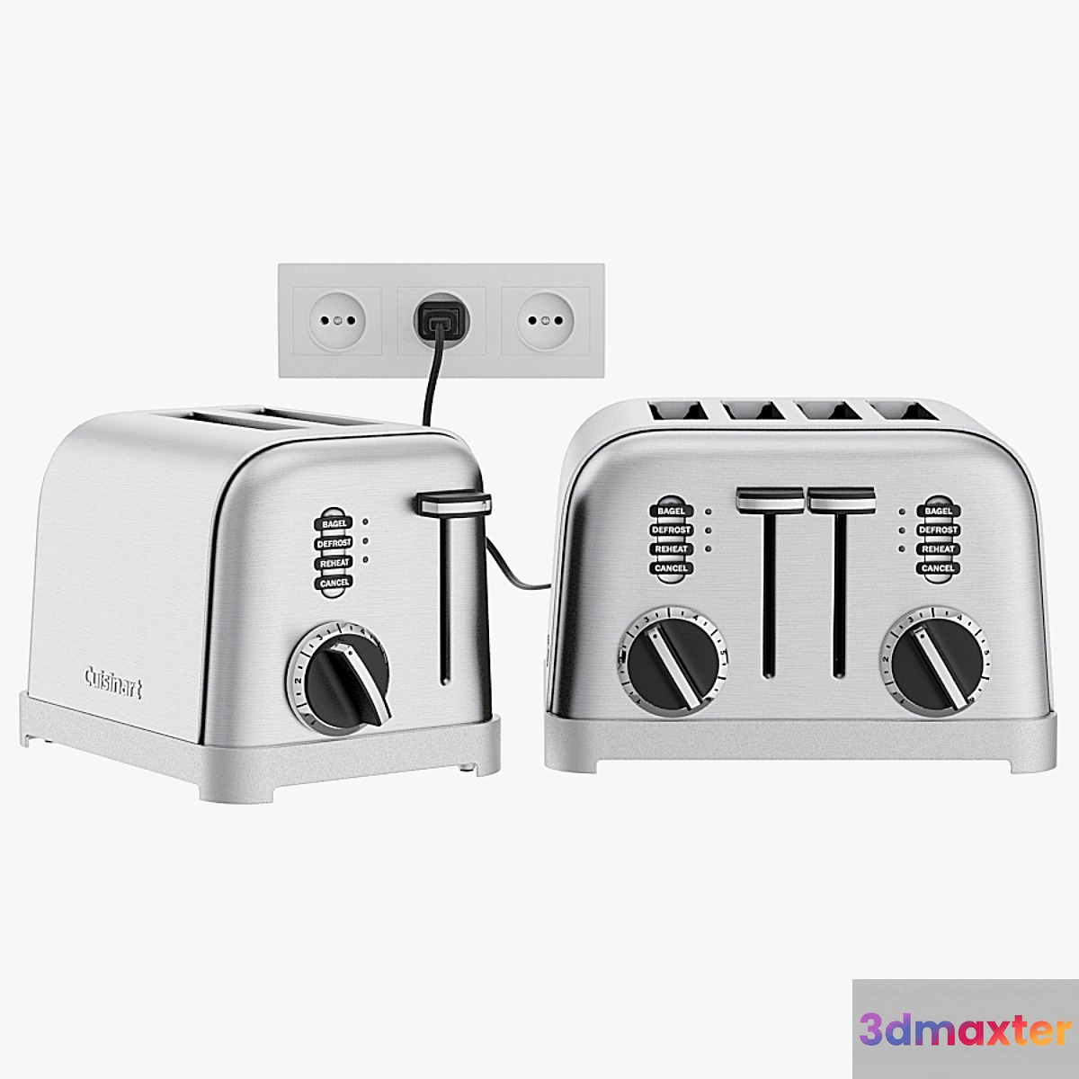 Cuisinart Classic Toasters 3D Max