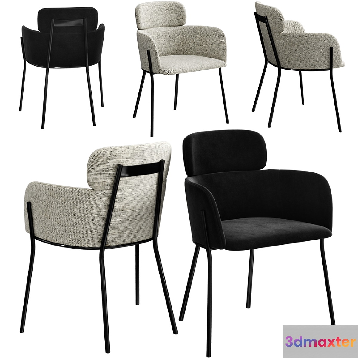 CB2 azalea chair