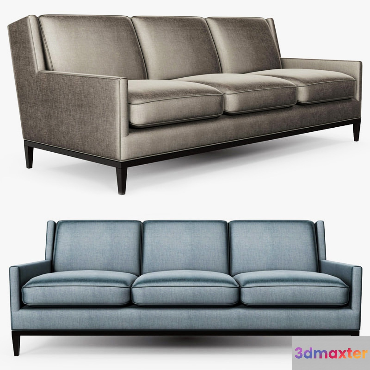 A.Rudin - Three seat sofa (art.2859) 3D Max