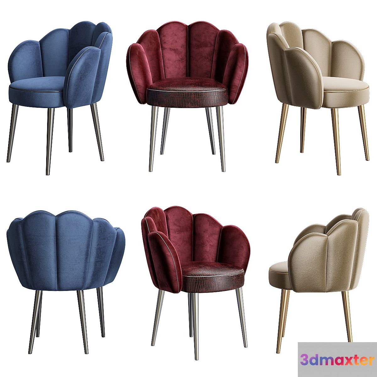 Daisy Chair by MUNNA 3D Max