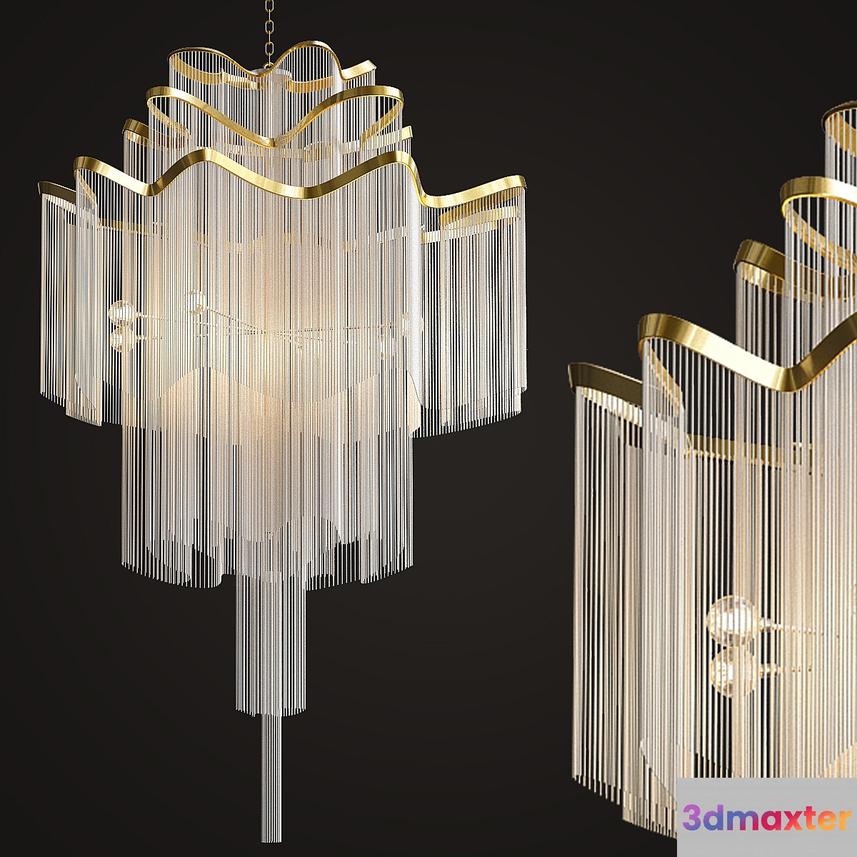 Terzani Atlantis Chandelier