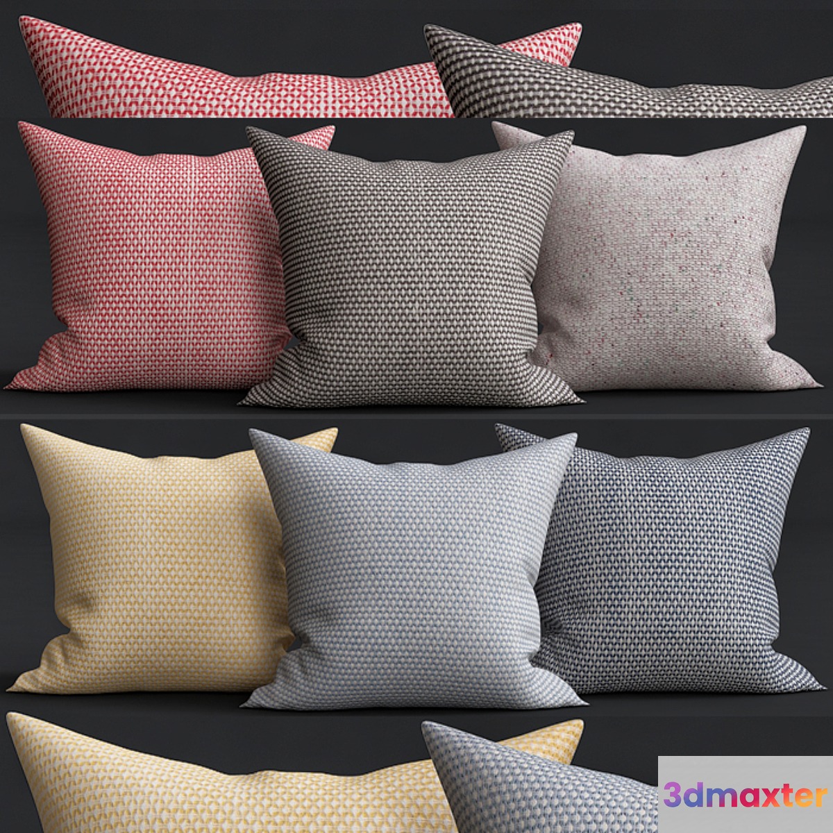 Decorative Pillows 3D Max