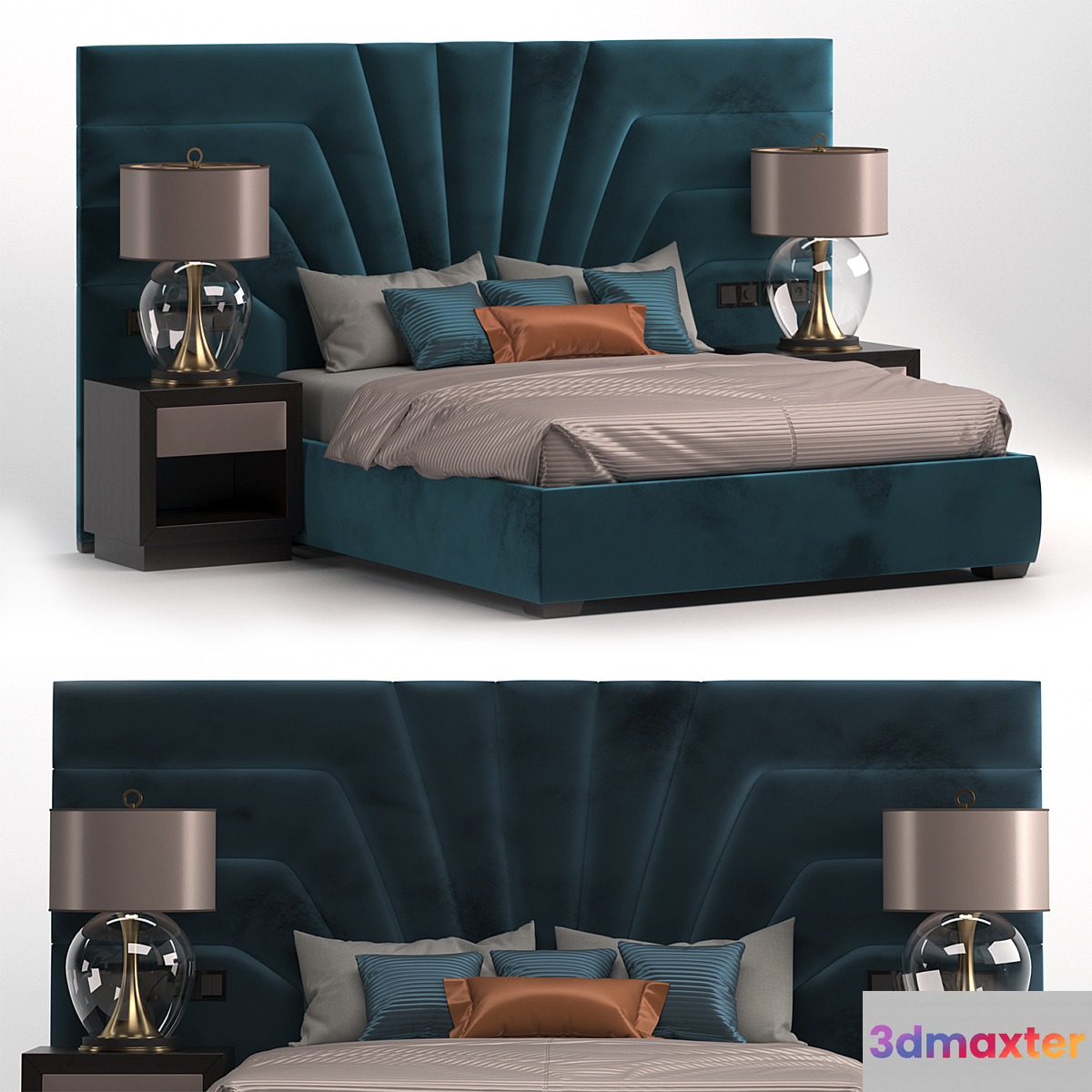 The Sofa & Chair Company Bedroom 3D Max