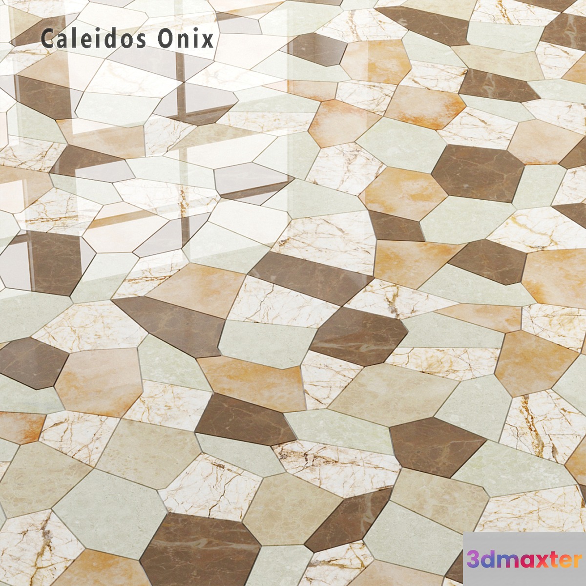 Tile Sicis SiciStone Caleidos Onix 3D Max