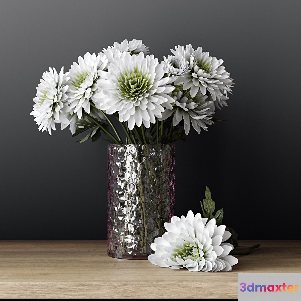 Chrysanthemums 3D Max
