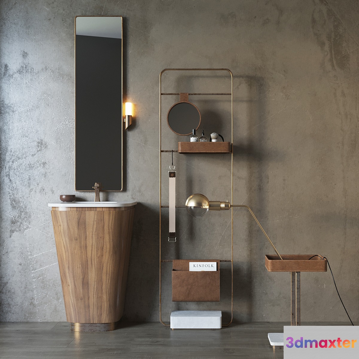 SUEDE | Washbasin unit 3D Max