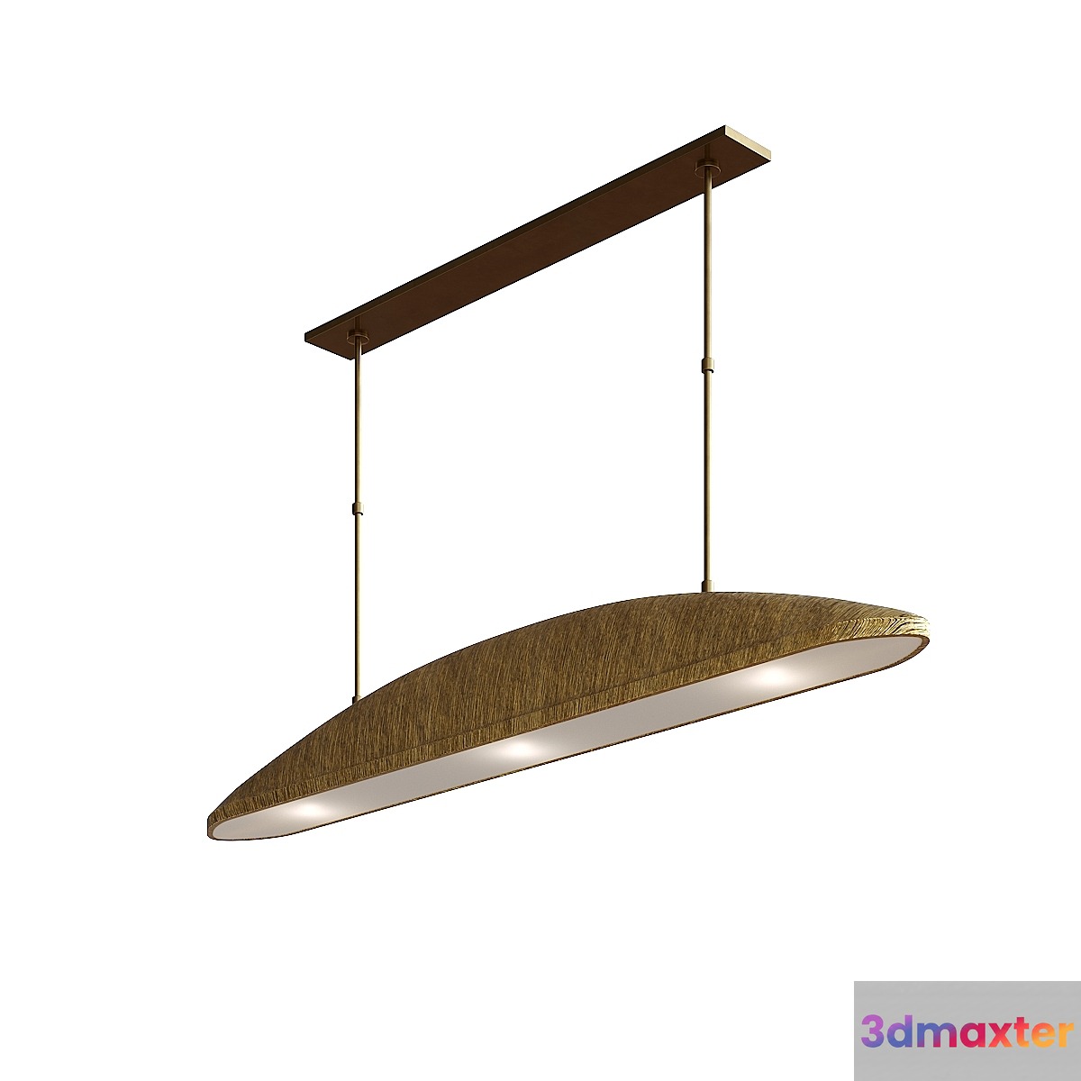 UTOPIA LARGE LINEAR PENDANT 3D Max
