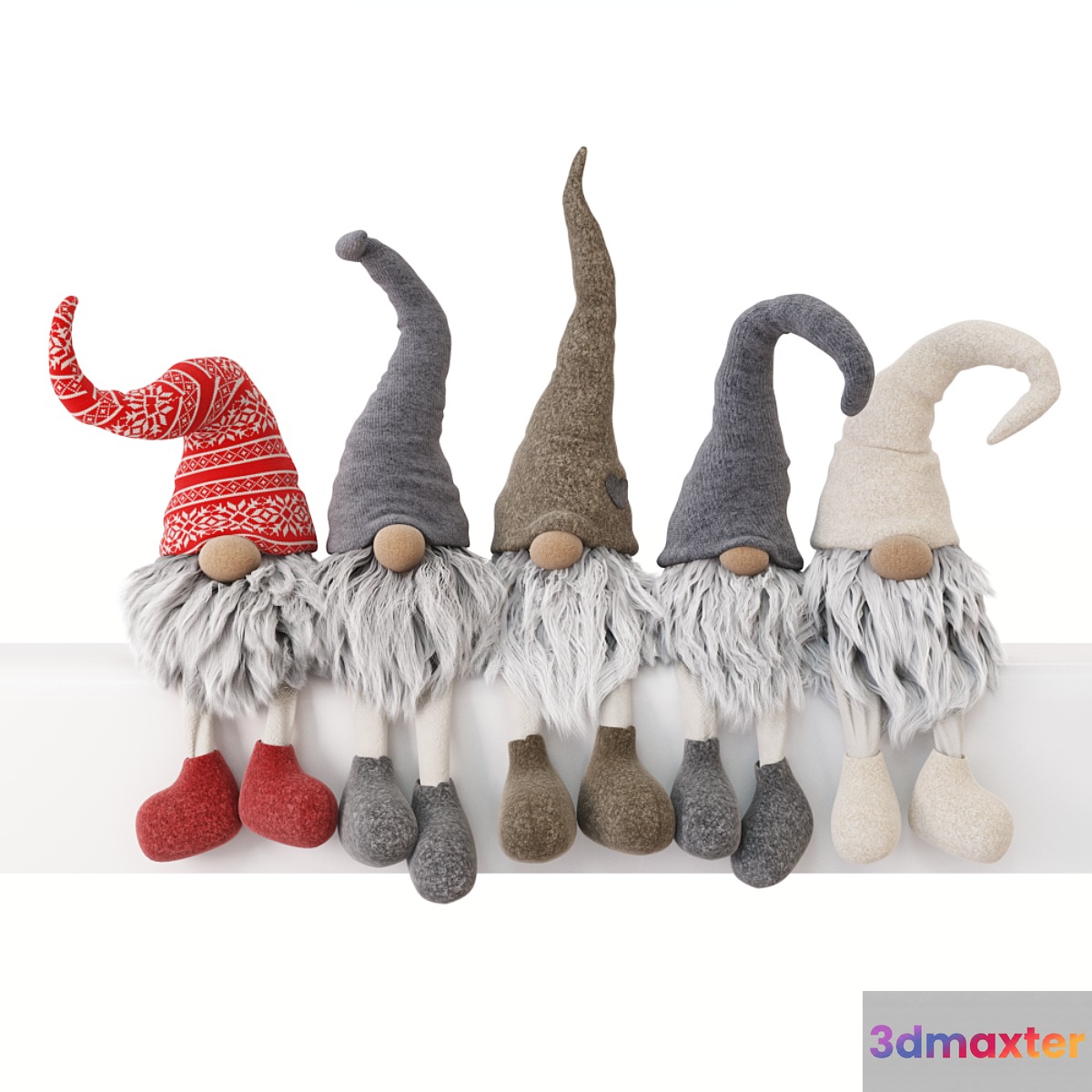 Gnome Hand Made 3D Max