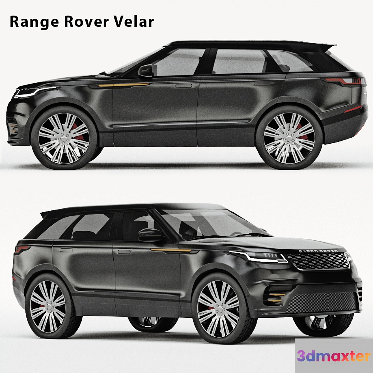 Range Rover Velar 3D Max