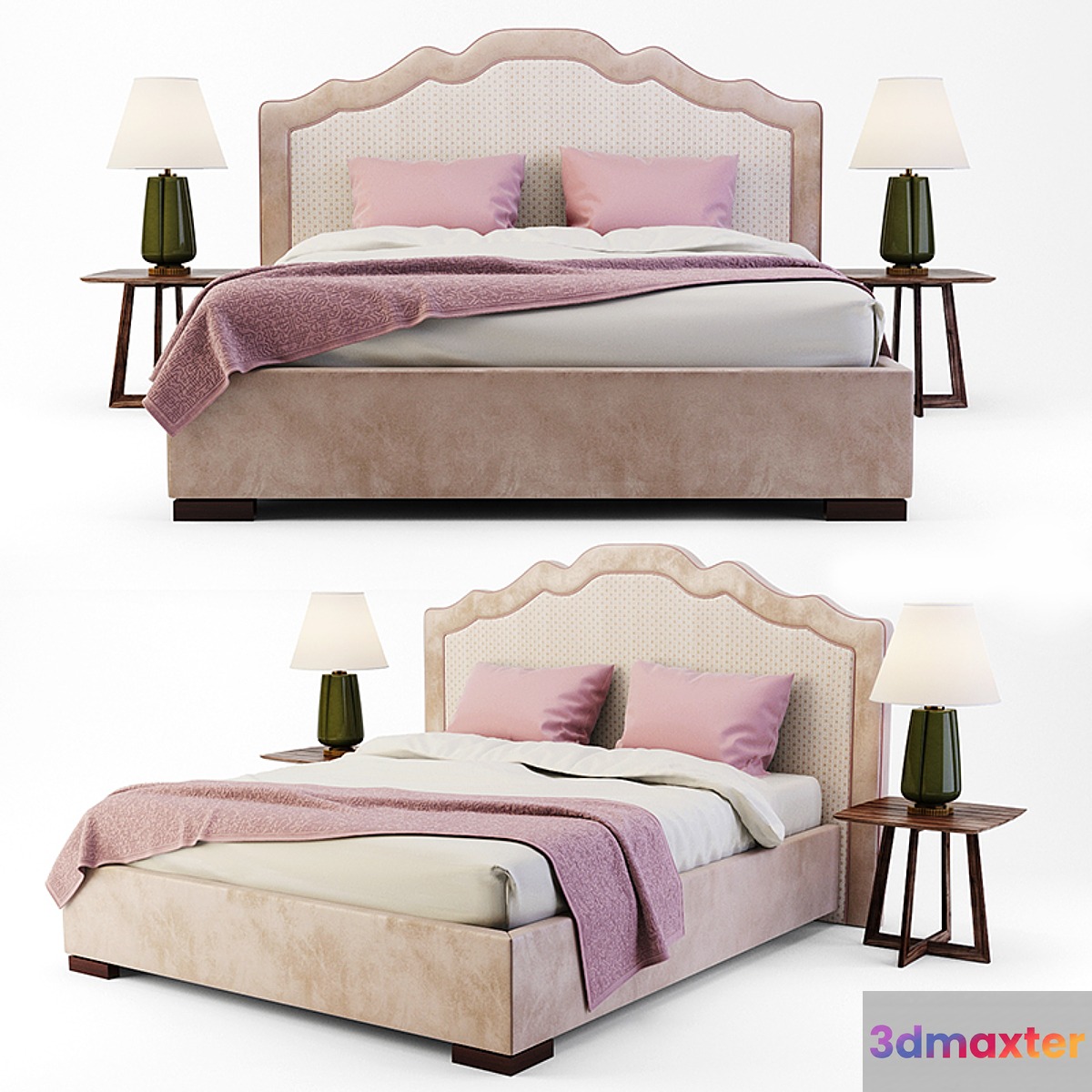 bed Laura 3D Max