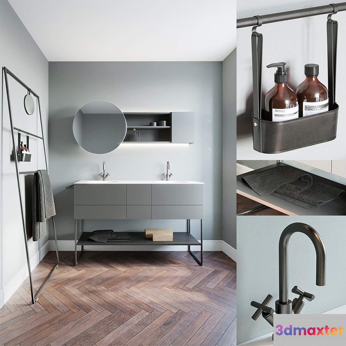 BURGBAD_BATHROOM 3D Max