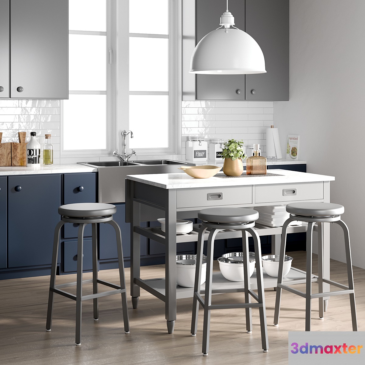 Kitchen 3 3D Max