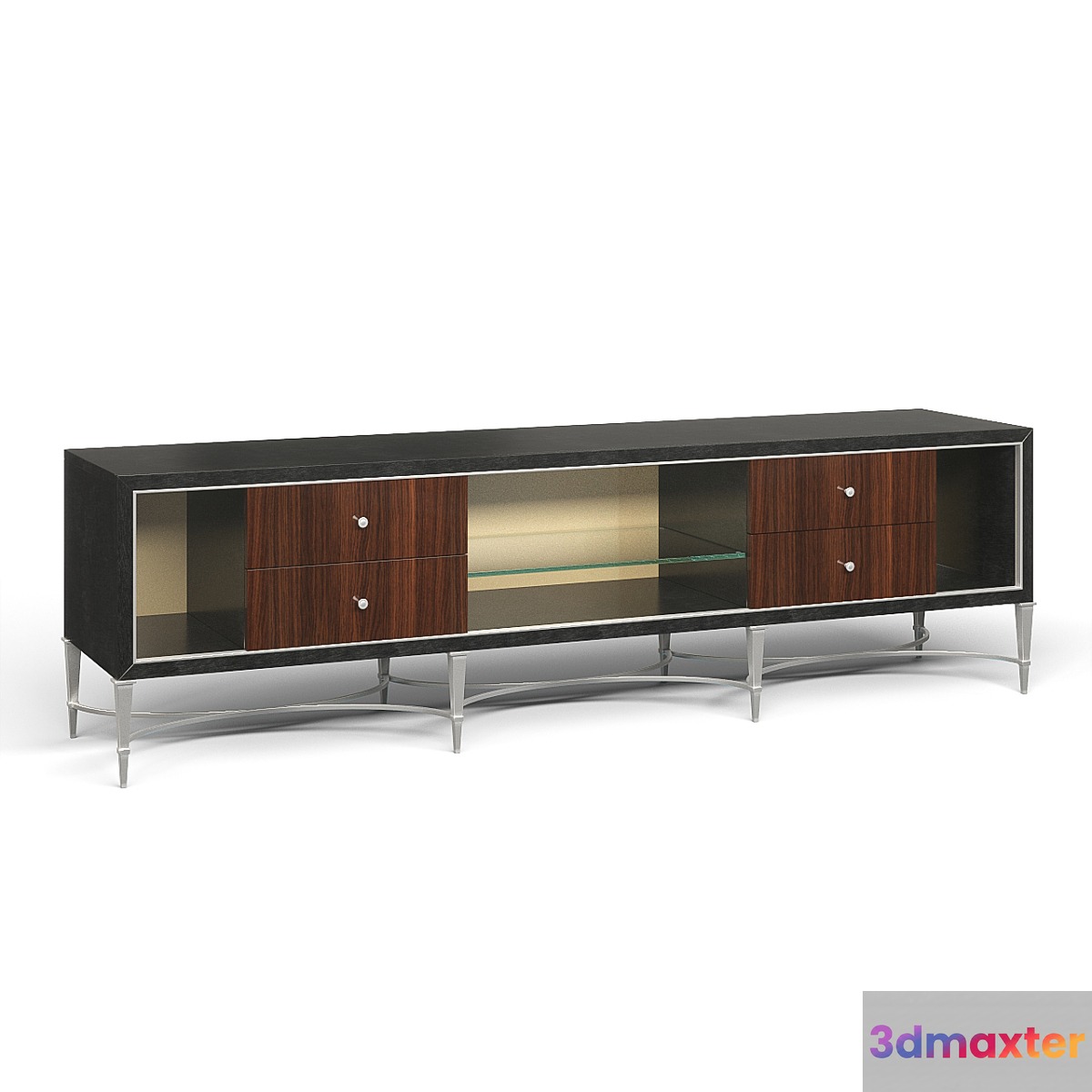 Cabinet for TV and for Mixed Media Caracole