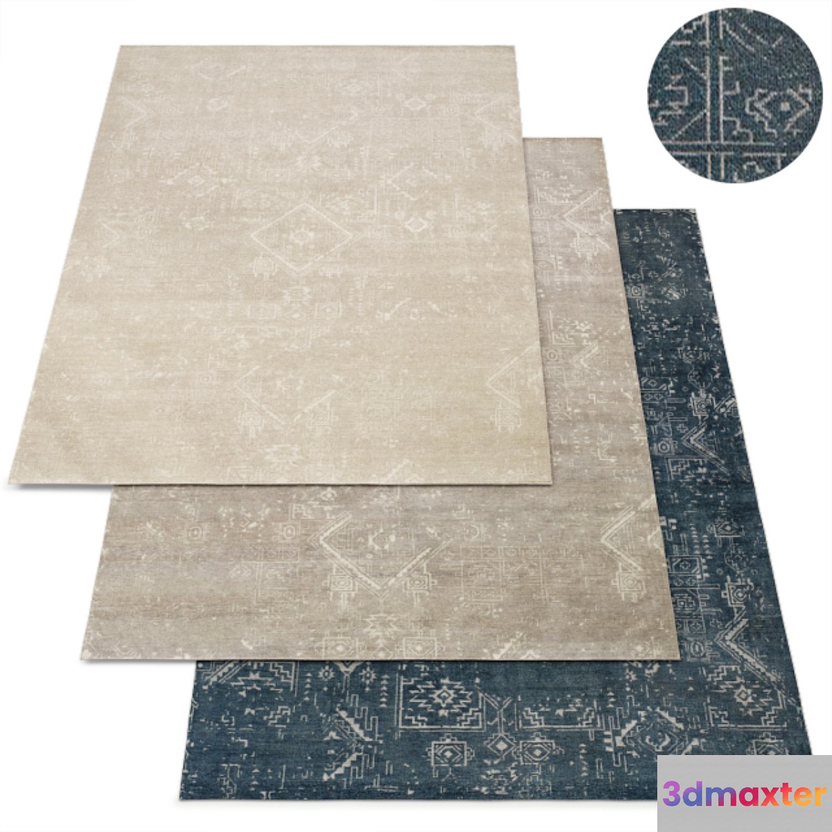 Venza Rug RH Collection 3D Max