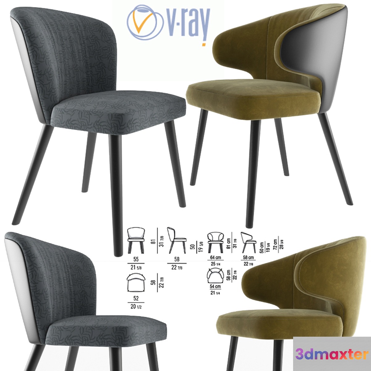 Minotti Aston Dining Chair - No.2