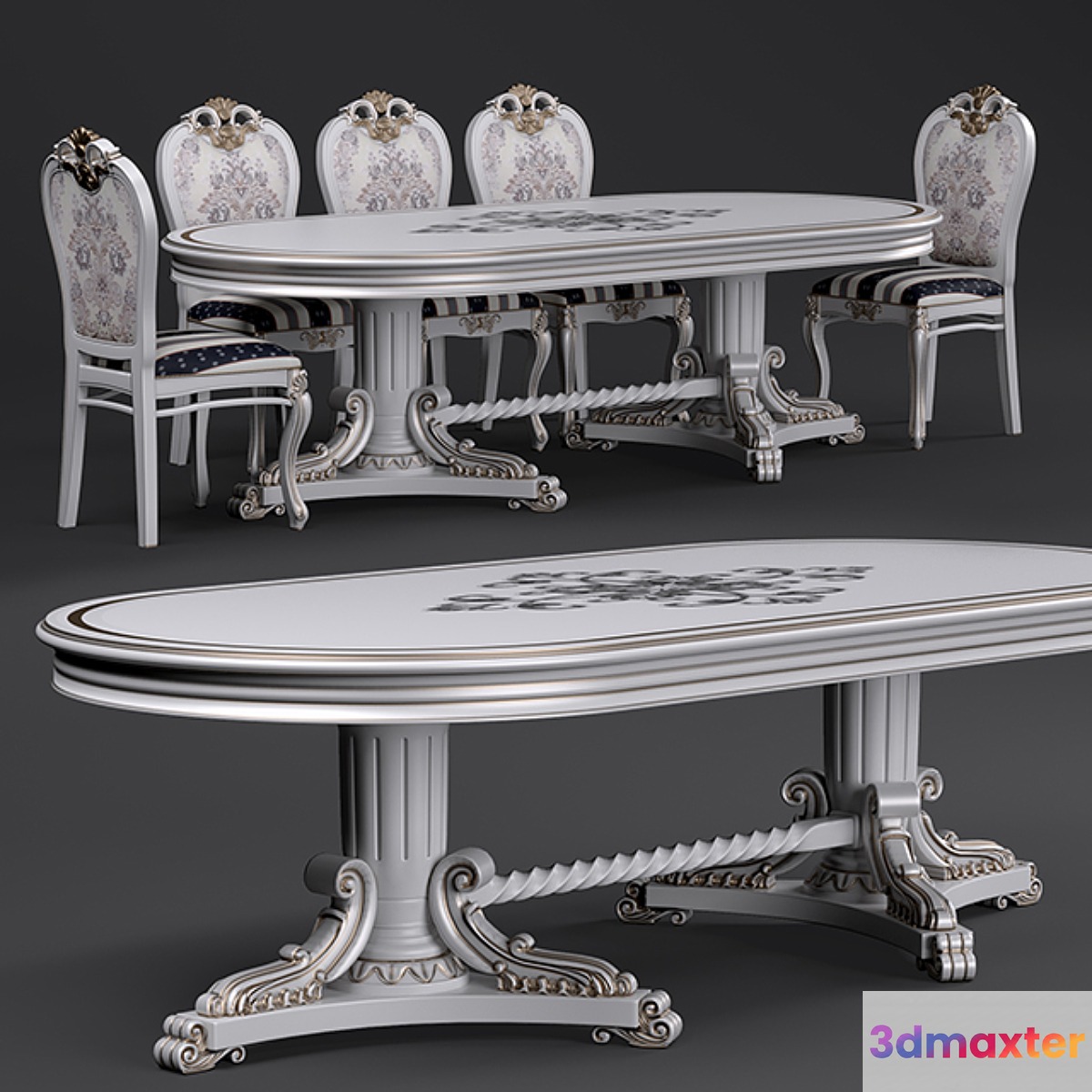 Table_Chair- Classic №2 