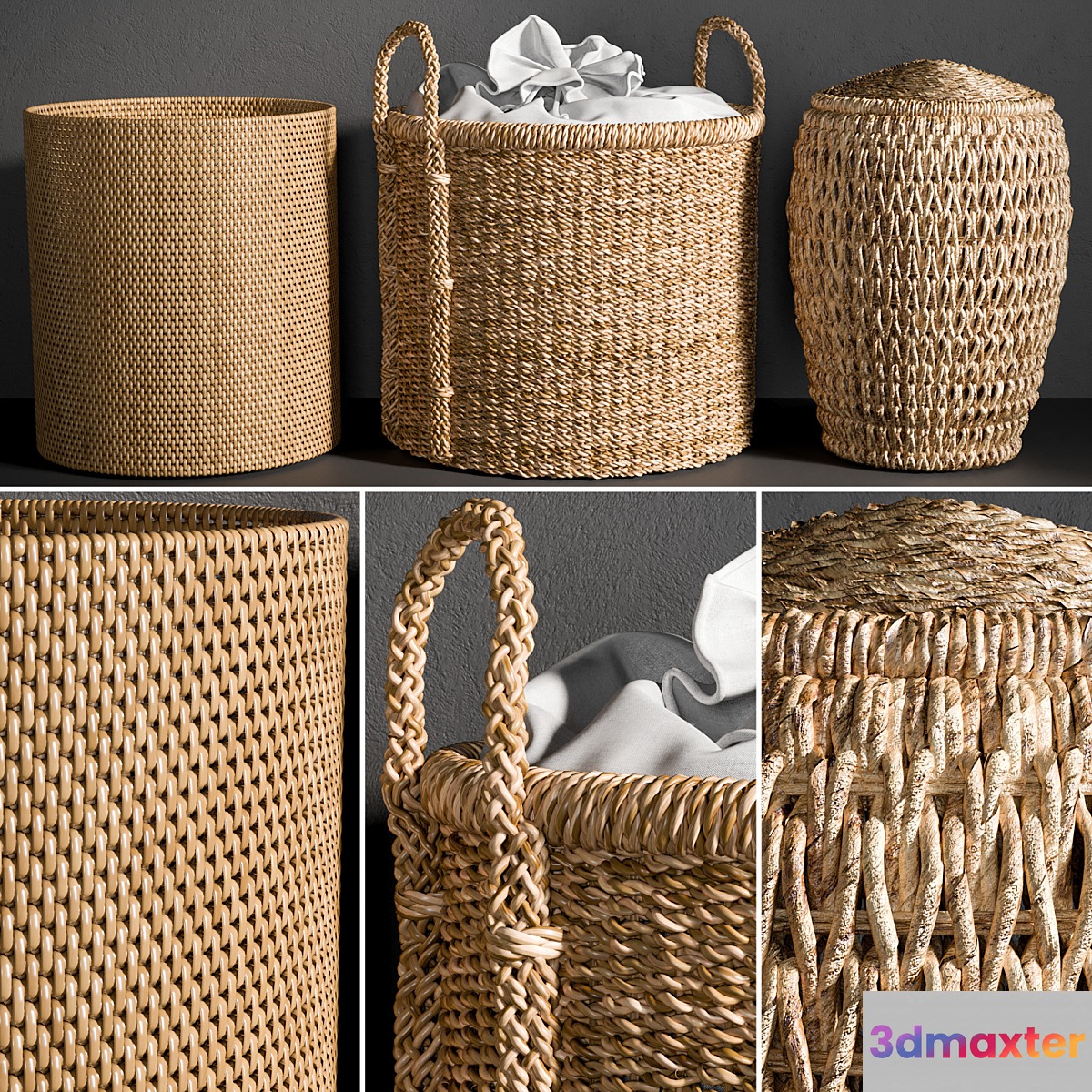 Baskets 4 3D Max