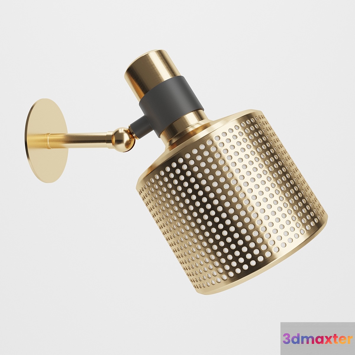 Bert Frank Riddle Single Wall Light 3D Max