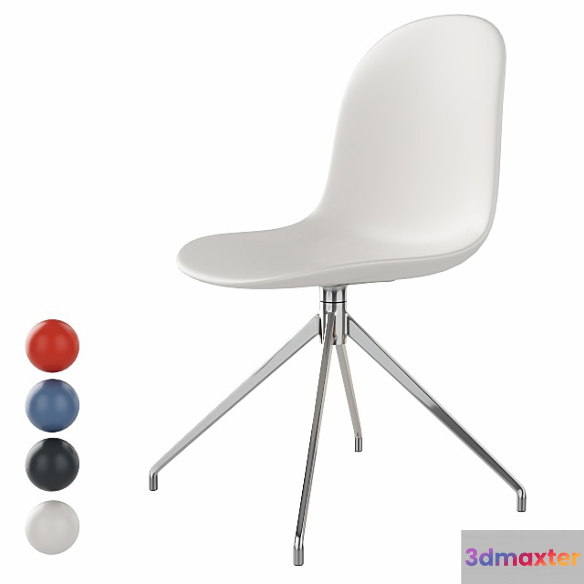 Calligaris Academy chair. 3D Max