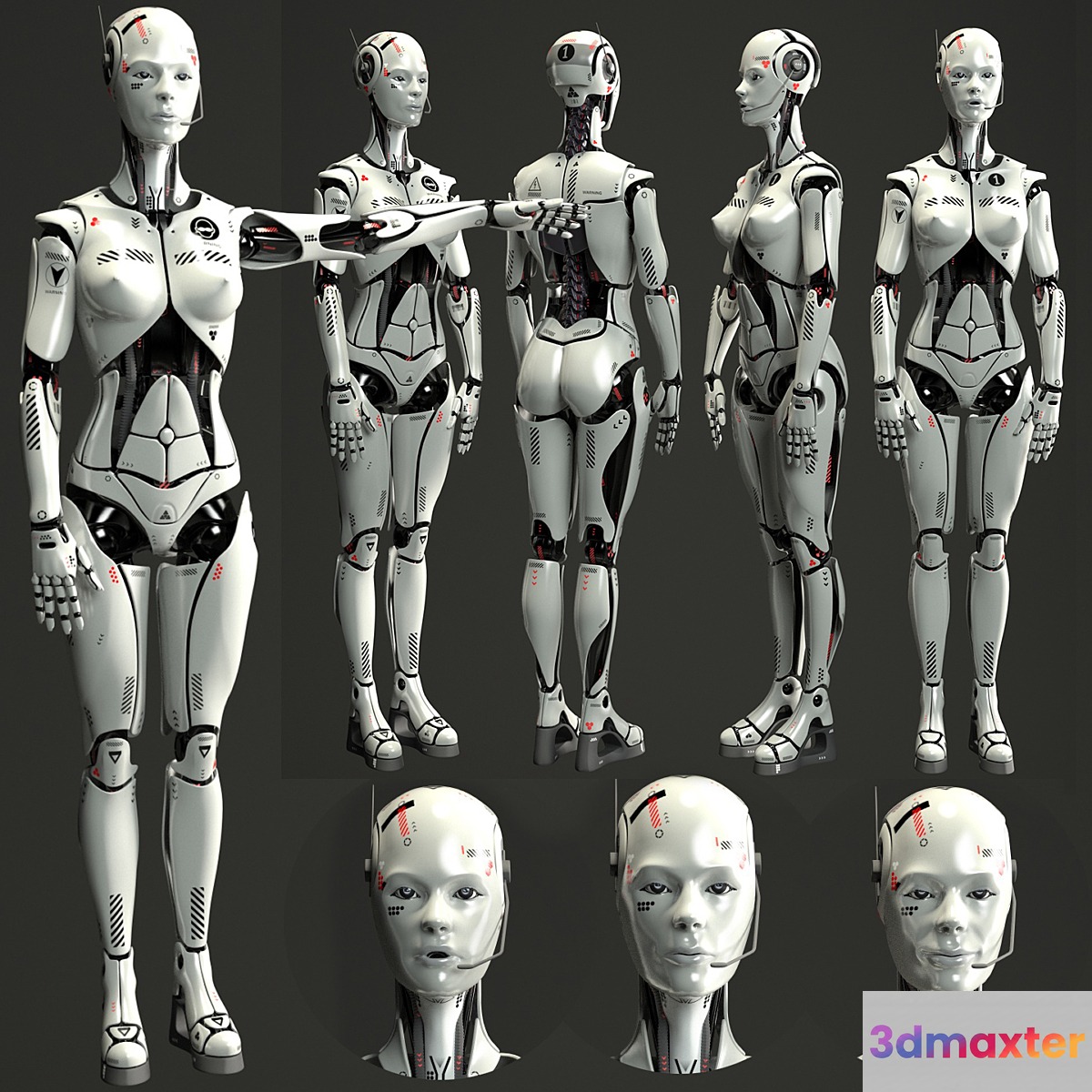 Robot - No.2 3D Max