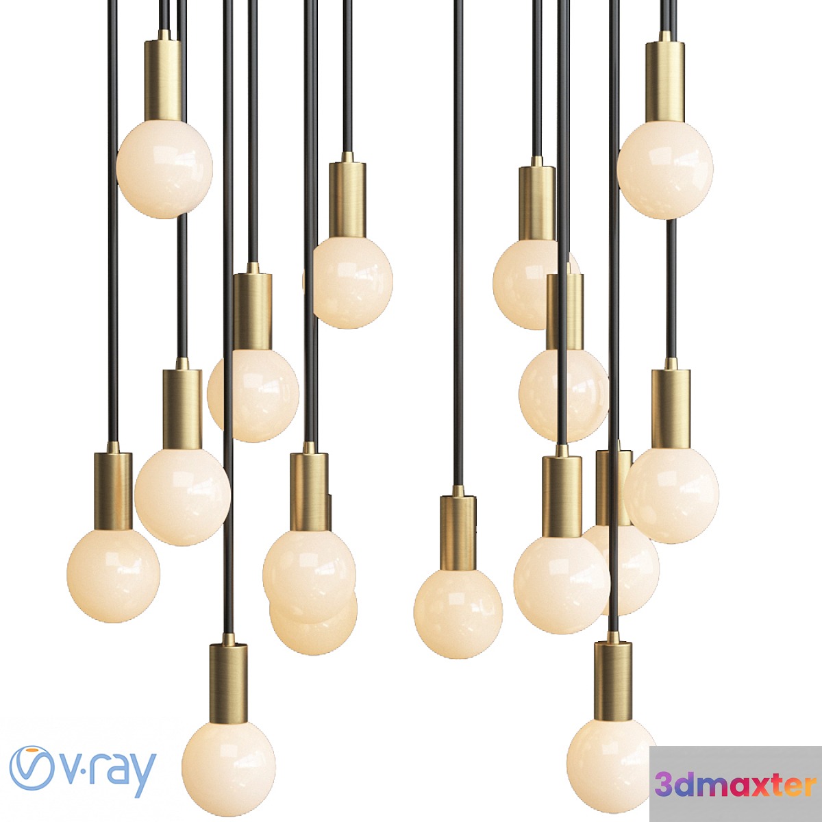 Modern Lights Craft hubs Modern Lights 3D Max